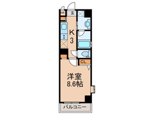 イースタンヒルズ本郷駅前の物件間取画像